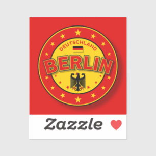 Adesivo Crachá de Berlim