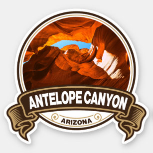 Adesivo Crachá Viagem de Arizona do Antofilo