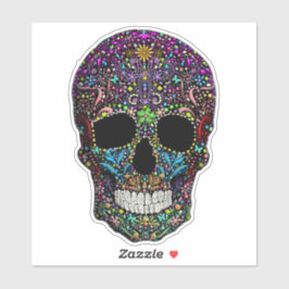 Adesivo Crânio Decorrido