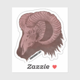 Adesivo Crânios - Capim