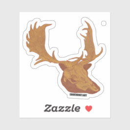 Adesivo Crânios - Veado