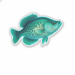 Adesivo Crappie Sticker