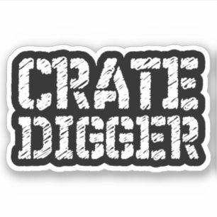 Adesivo Crate Digger