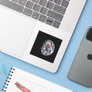 Adesivo Crescimento De Plantas No Planeta Terra.