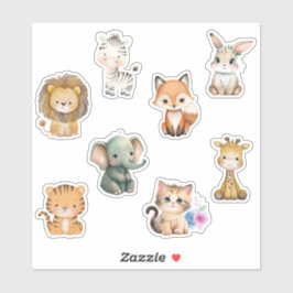 Adesivo Crianças - Animais Aquíferos