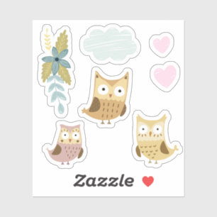Adesivo Crianças Corujas Cólegas #4