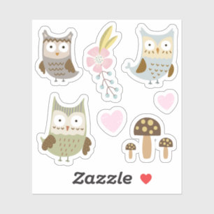 Adesivo Crianças Corujas Cólidas #3