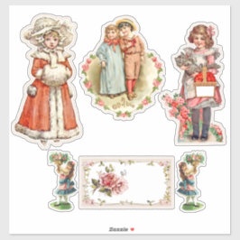 Adesivo Crianças vitorianas