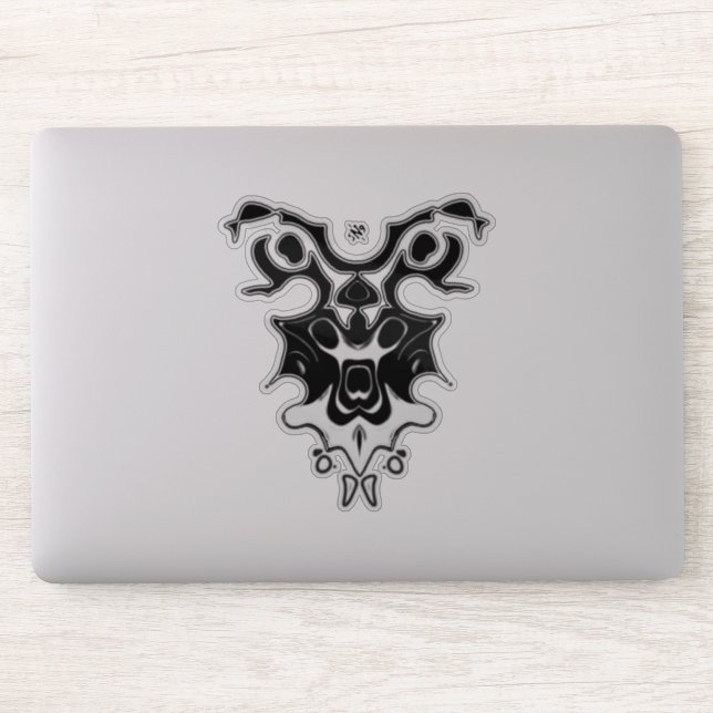 Adesivo Criatura X v1 (Computador)