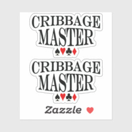 Adesivo Cribbage Master 2x Vinil