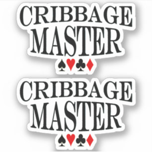 Adesivo Cribbage Master 2x Vinil