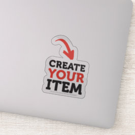 Adesivo CRIE-O-SEU-PRÓPRIO Upload de design die-cut