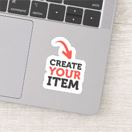 Adesivo CRIE-O-SEU-PRÓPRIO Upload de design die-cut