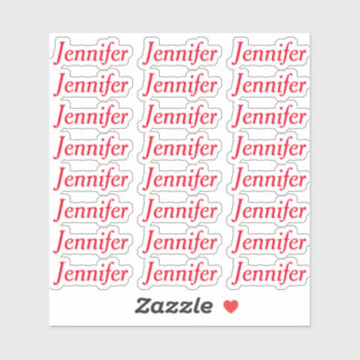 Adesivo Crie seu próprio nome personalizado legante