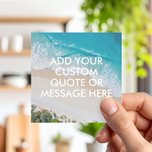 Adesivo Crie sua própria cotação