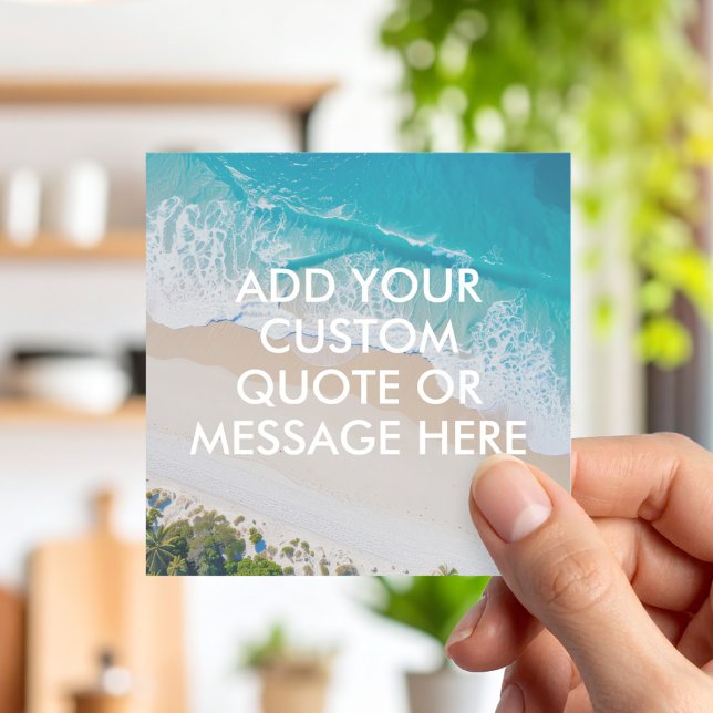 Adesivo Crie sua própria cotação (Criador carregado)