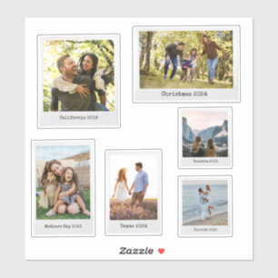 Adesivo Crie sua própria foto de filme instantâneo