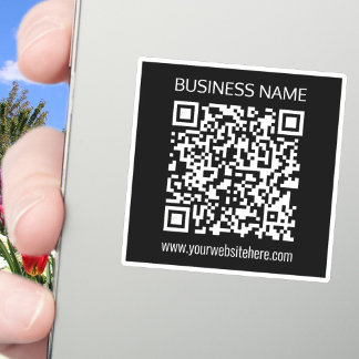 Adesivo Crie um código QR instantaneamente com o URL do se