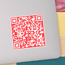 Crie um código QR vermelho digitalizável (editável