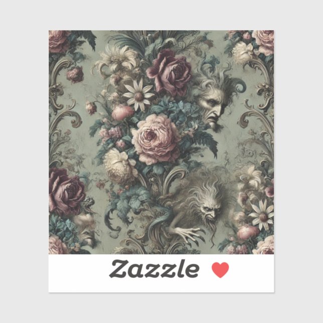 Adesivo Crimes Against the Eldridge – Gothic Folklore  (Folha)