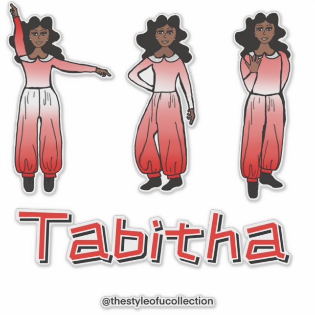 Adesivo Crimson Ombre  Dancer #1 (Frente)