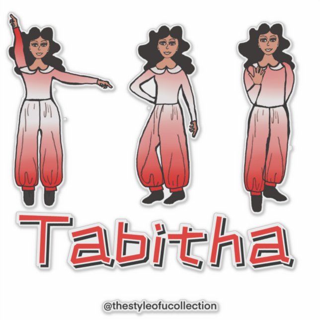 Adesivo Crimson Ombre  Dancer #2 (Frente)