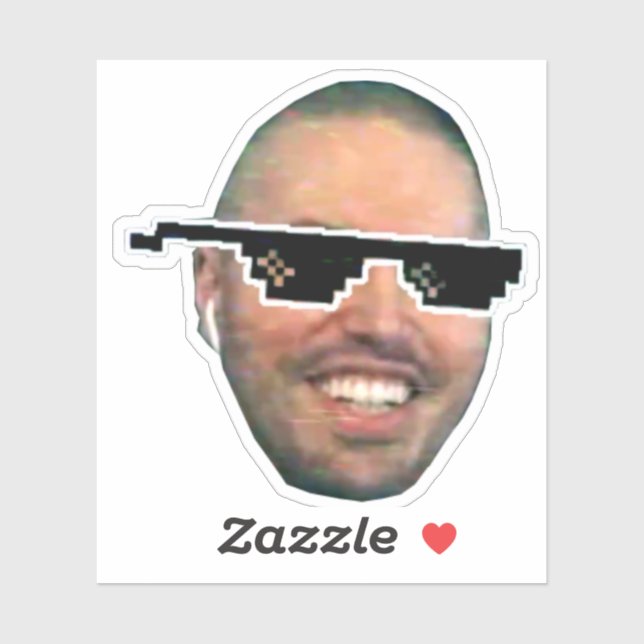 Adesivo Crimulus cričGangsta Twitch Emote Sticker (Folha)