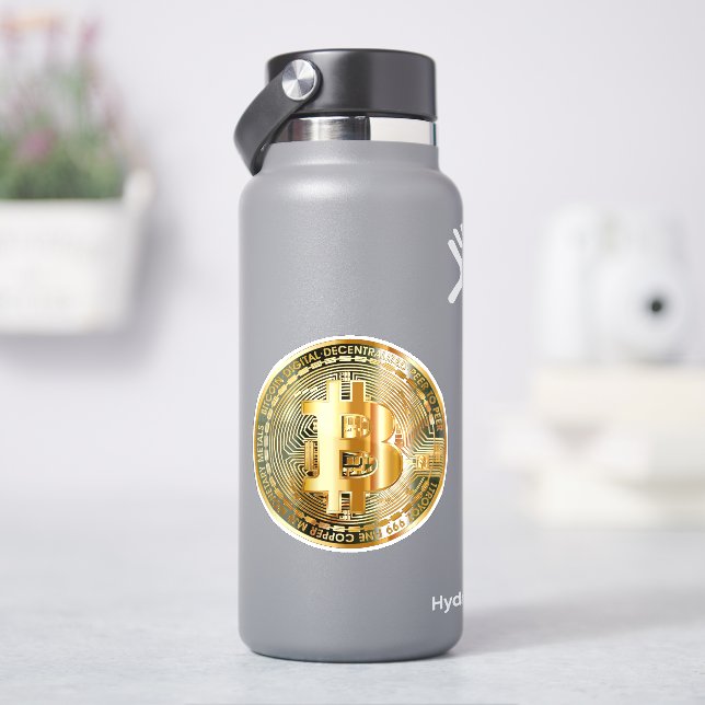 Adesivo Criptomoeda de Bitmoeda (HidroFlask)