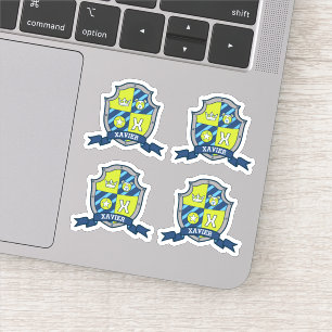 Adesivo Crista conhecida do urso do costume da letra