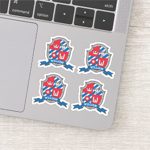 Adesivo Crista conhecida feita sob encomenda do pássaro d