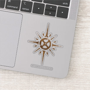 Adesivo Crista envelhecida de Rohan