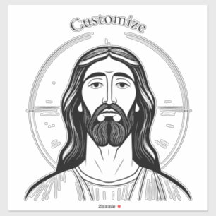 Adesivo Cristo Jesus Thunder_Cove