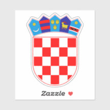 Croata Emblem Hrvatski Grb Sticker