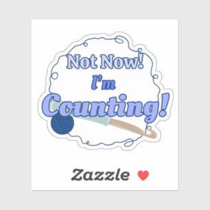 Adesivo Crochet Engraçado