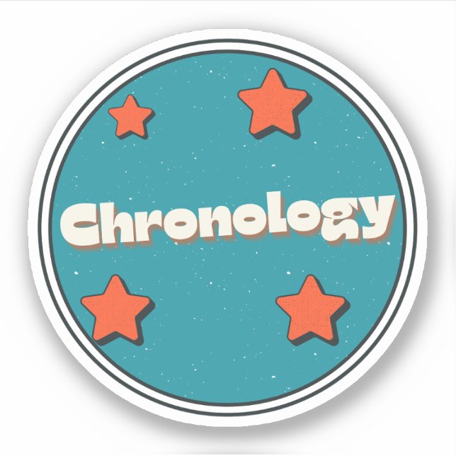 Adesivo Cronologia (Frente)