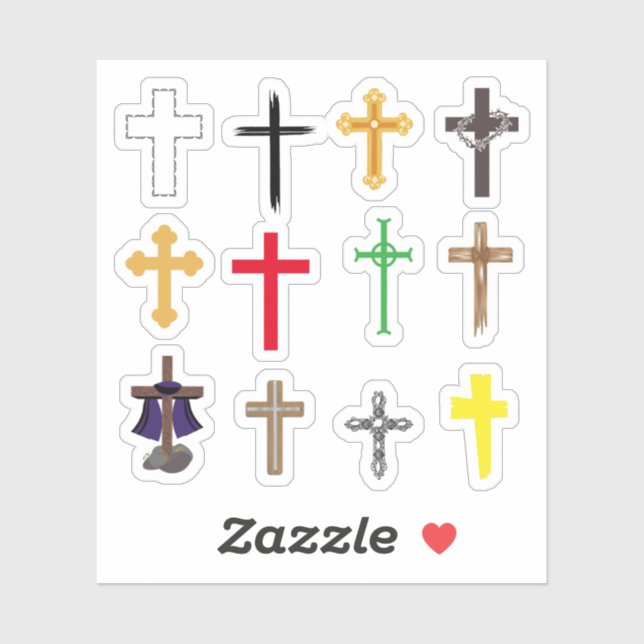 Adesivo Cross Stickers (Folha)