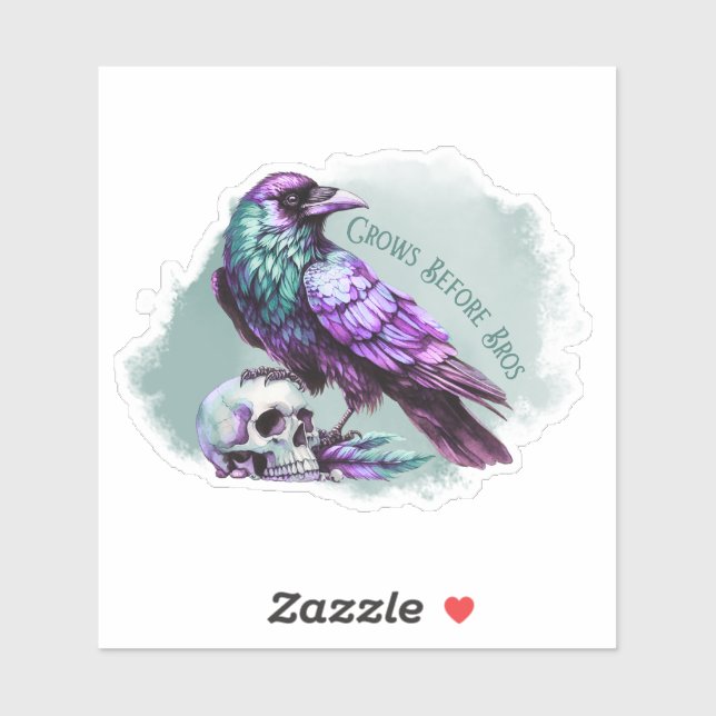 Adesivo Crows Before Bros (Folha)
