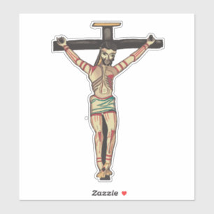 Adesivo Crucificação Jesus Cristo Cruzado Arte por Aquarel