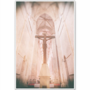 Adesivo Crucifixo atrás do altar do mosteiro da Batalha