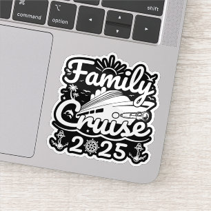 Adesivo Cruise Familiar 2025, Legal Funny Family Trip Crui