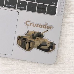 Adesivo Crusader WW2 British Tank