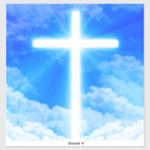 Adesivo Cruz de Cristo de Jesus Personalizável Cristão