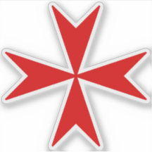 Cruz de Malta (vermelho)