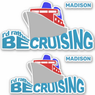 Adesivo Cruzamento de Nome Personalizado