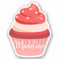 cupcake de veludo vermelho doce