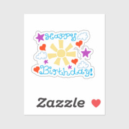 Adesivo Custom-Cut Vinyl Sticker