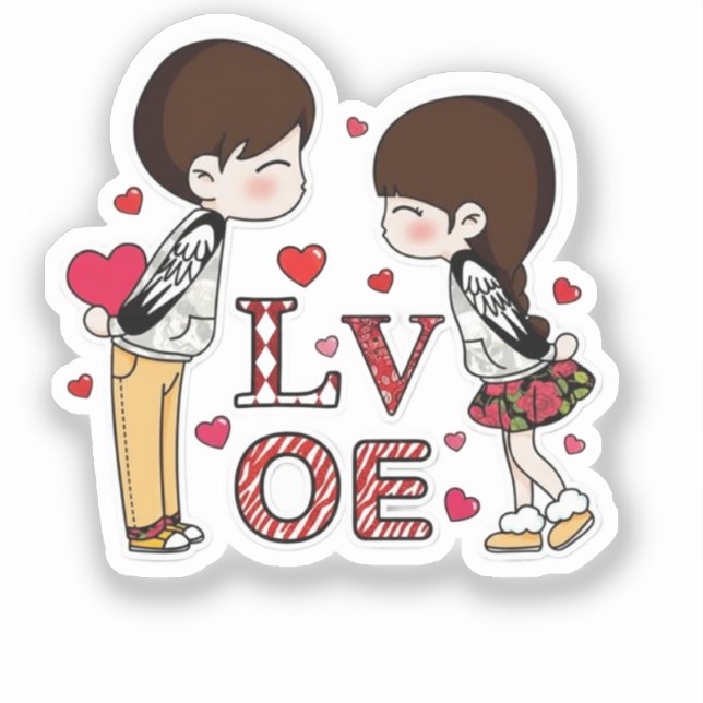 Adesivo Custom-Cut Vinyl Sticker (Frente)