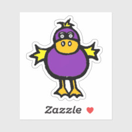 Adesivo Custom-Cut Vinyl Sticker - Davey Duck