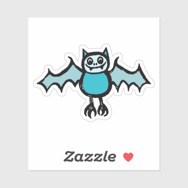 Adesivo Custom-Cut Vinyl Sticker - Veronica Vampire Bat (Folha)