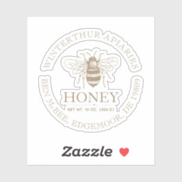 Adesivo Custom Honey Business Promotional